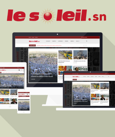 Création du siteweb du journal Le soleil
